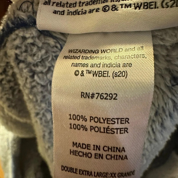 Wizarding World Womens Harry Potter Fleece Jogger Lounge Pants - Picture 8 of 8